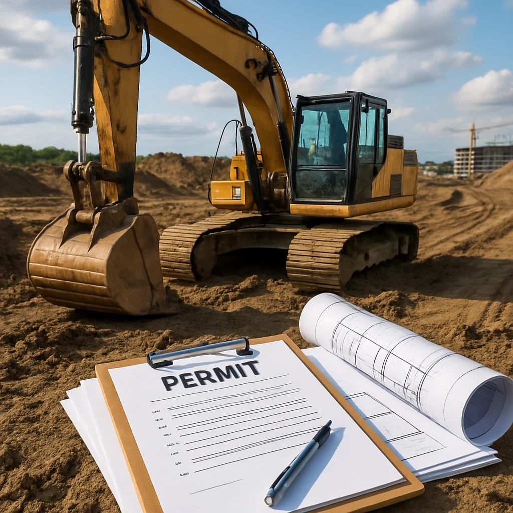 Czy prowadzenie prac ziemnych wymaga pozwolenia?