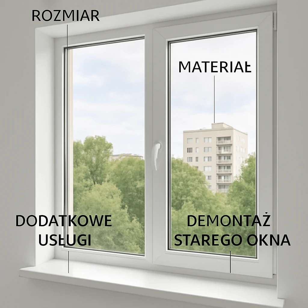 Jakie czynniki najczęściej wpływają na aktualny cennik wymiany okien?